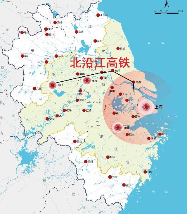 沪北沿江高铁最新消息全面解析